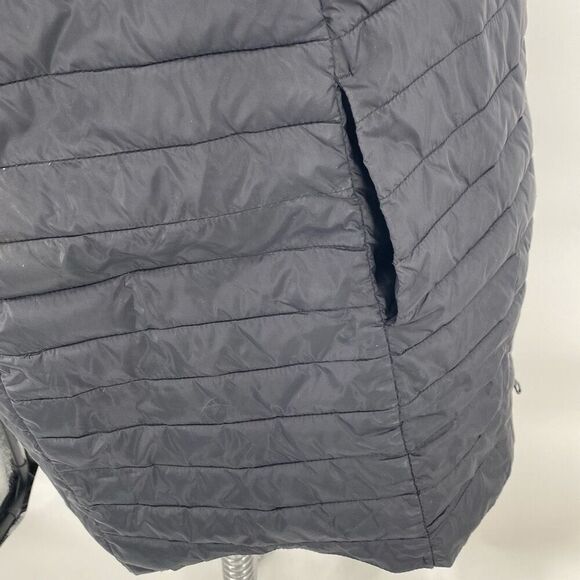 Old Navy Puffer‎ Coat Polyester Filled Black Large * Flaw - Picture 6 of 15